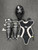 Used All-Star 7-9 SET 79LS Catchers Helmet w/Mask Black SM 10558-S000237421 View 1