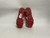 Used Mizuno MIZUNO SOFTBALL CLEATS BB/SB Cleats Red Youth 09.0 11895-S000010724 View 3
