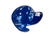 Used Rawlings BLUE JAY Batting Helmet No Mask Royal Blue MD View 2