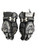 Used Under Armour BLACK WHITE Lacrosse Gloves Mens Black 12" 11869-S000340372 View 1