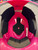Used Rawlings VAPOR Batting Helmet No Mask Pink SM 11339-S000190919 View 3