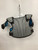 Used Nike VAPOR LT Lacrosse Shoulder Pads Grey MD 11851-S000033382 View 2