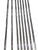 Used Wilson FAT SHAFT Mens Iron Set RH 3I-PW 11617-S000327144 View 3