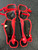 Used FORC3 Catchers Leg Guards Red Youth 11849-S000028937 View 2