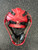 Used Mizuno SAMURAI Catchers Helmet w/Mask Red S/M 11849-S000028939 View 3
