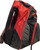 Used Demarini BACK PACK BB/SB Player Backpack Red 11443-S000195229 View 2