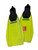 Used US Divers PACIFICA FINS Swim Fins / Dive Fins Yellow MD 5-6 11731-S000141663 View 1