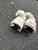 Used Warrior RABIL Lacrosse Gloves Junior White SM 11162-S000430620 View 3
