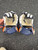 Used Warrior EVO Lacrosse Gloves Junior White SM 11162-S000430624 View 2