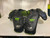 Used Schutt SCHUTT Y FLEX FB Shoulder Pads Black 2X 11790-S000046047 View 1