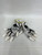 Used Rawlings BB/SB Batting Gloves White SM 11871-S000017463 View 1