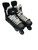 Used TRON X E 1.0 INLINE SKATES S10.5 Senior Roller Quad Skates Black Senior 10.5 11768-S000224773 View 1