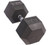 New RUBBER COATED HEX DUMBBELL 70LB  11944-CAPSDR-070 View 1