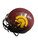Used VICIS FOOTBALL HELMET FB Helmet Maroon LG 10743-C000462837 View 2