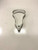 Used UNSTRUNG LAX HEAD Mens Lacrosse Head White 11860-S000293320 View 1