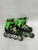 Used Junior Roller Quad Skates Green Junior 03 11871-S000017868 View 1