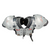 Used 2 AIR GEAR 2000 Football Shoulder Pads Grey Medium 11218-S000405763 View 2