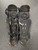 Used All-Star LG21PRO Catchers Leg Guards Black Adult 11726-S000283188 View 2