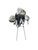 Used Wilson ULTRA BLK Mens Package Set RH Black 10 Piece 11708-S000180585 View 4
