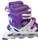 Used POWER SUPERB Junior Rec Fitness Skates Purple Adjustable 11682-S000117482 View 1