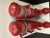 Used Easton GAMETIME Catchers Leg Guards Red Adult View 5