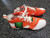 Used Nike LAX Cleats Mens Orange And White Senior 11 11849-S000029357 View 1