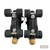 Used Riedell QUADS Senior Roller Quad Skates Black Senior 7 11794-S000263005 View 4