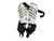 USED Franklin Soccer Shin Guards Youth White Youth View 1