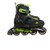 Used Rollerblade MICROBLADE ADJ 2-5 Junior Rec Fitness Skates Black Adjustable 11813-S000327799 View 1