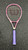 Used Wilson HOPE Womens Tennis Racquet Pink 4 1/4" 11162-S000431770 View 1
