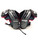 Used Riddell PUR FB Shoulder Pads Black MD 11860-S000294106 View 1