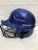 Used Rawlings RCFH Batting Helmet w/Mask Royal Blue SM 11668-S000110413 View 2