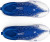 Used Under Armour SPOTLIGHT FRANCHISE Jr Football Cleats White And Royal Blue Junior 05 11805-S000063949 View 2