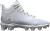 Under Armour SPOTLIGHT FRANCHISE Jr FB Cleats White And Grey Junior 03 11805-S000063961 View 1