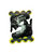 Used CCM TACKS 9350R Senior Roller Quad Skates Black Senior 6 11724-S000214903 View 1