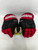 Used Warrior QRE PRO Junior Gloves Black And Red 13 1/2" 11871-S000019038 View 2