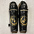 Used Koho 4440 Senior Shin Guards Black And Gold 16" 11855-S000187859 View 1
