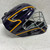 Used All-Star MVP2500-1 Catchers Helmet w/Mask Purple And Gold LG 11855-S000187897 View 3