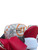 Used Warrior BURN XP Lacrosse Gloves Mens Red 12" 11512-S000224528 View 3