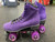 Used CrazySkates Evoke Purple Senior Roller Quad Skates Purple Senior 9.5 11801-S000048114 View 4