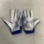 Used Under Armour FB Gloves Navy Blue Youth 11762-S000066086 View 2
