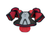 Used Bauer NIKE BAUER IGNITE 44 Intermediate Shoulder Pads MD View 2