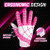 New Youth Football Gloves Kid Receiver Gloves PINK MEDIUM 11805-972HANDYM View 2
