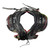 Used Riddell RIVAL FB Shoulder Pads Black LG 11890-S000132369 View 2