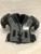Used Riddell PHENOM SK FB Shoulder Pads Grey SM 11668-S000110588 View 1