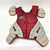 Used Mizuno SAMURAI 9-12 Catchers Chest Protector Grey And Red Junior 11805-S000064273 View 1