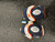 Used Brine BRINE ELITE RATTLERS Lacrosse Arm Pads/Guards Navy Blue LG 11849-S000029658 View 1