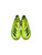Used Adidas X GHOSTED Soccer Cleats Neon Green Senior 7.5 11347-S000251311 View 3