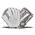 New Wilson A1000 A10RF25T125 RH Throw Fastpitch Gloves Grey And White 12 1/2" 11890-S000132749 View 1