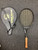 Used WIMBLEDON PRESIDENT PRO Adult Tennis Racquet Black 4 5/8" 11162-S000432304 View 1